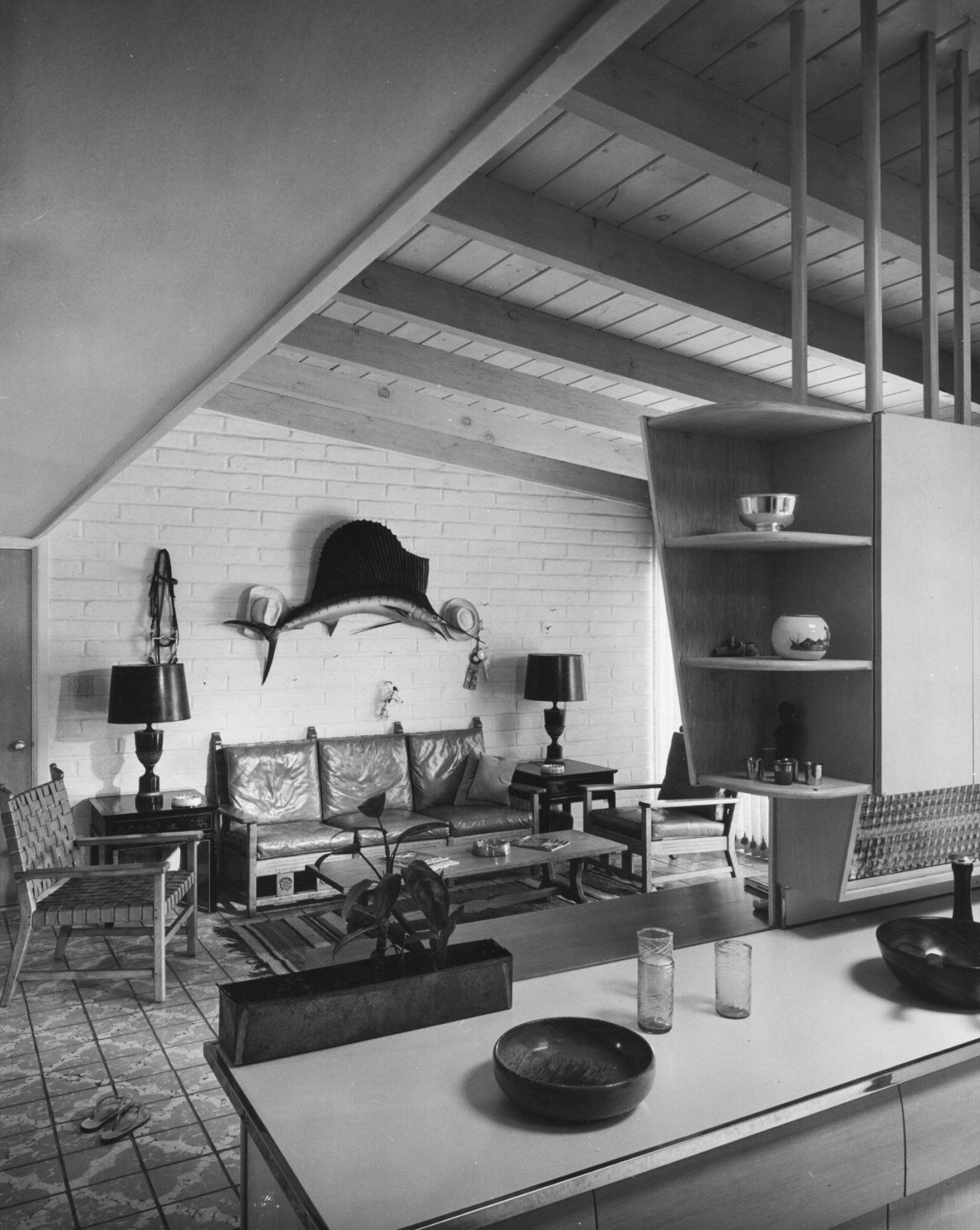 1959 photos: Cosmopolitan tastes and wide interests